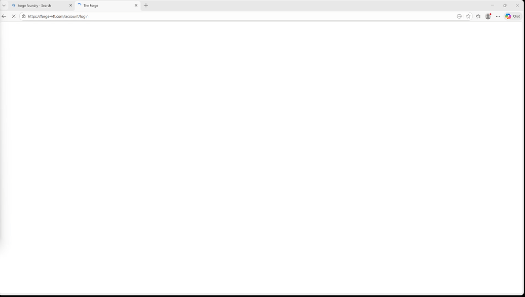 Friend cannot load Forge in browser - Help - The Forge