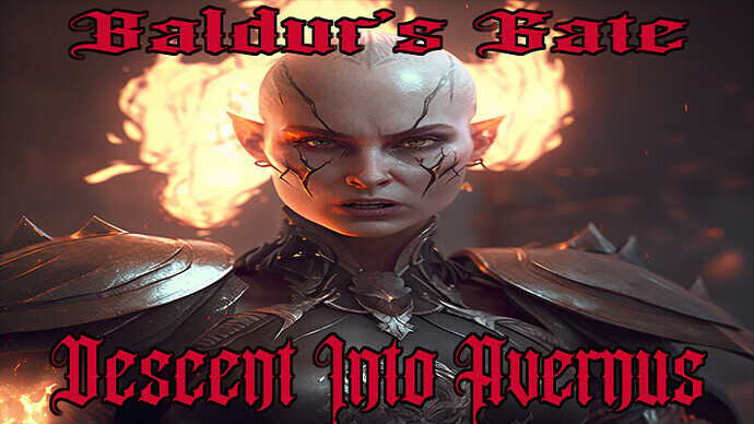  Paid 20 5e Baldur s Gate Decent Into Avernus Sunday 3PM PST 